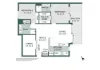 50/16 New South Wales Crescent, Forrest, ACT 2603-Floorplan