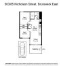 503/85 Nicholson Street, Brunswick East, Vic 3057-Floorplan