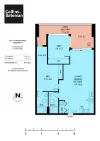 506/160 Grote Street, Adelaide, SA 5000-Floorplan