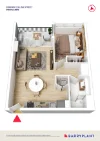 508N/889 Collins Street, Docklands, Vic 3008-Floorplan
