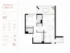 601/2 Northcote St, St Leonards, NSW 2065-Floorplan
