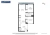602/589 Elizabeth Street, Melbourne, Vic 3000-Floorplan