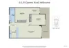 611/55 Queens Road, Melbourne, Vic 3004-Floorplan