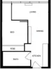 612/58 Jeffcott Street, West Melbourne, Vic 3003-Floorplan