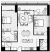 6201/115 Bathurst Street, Sydney, NSW 2000-Floorplan