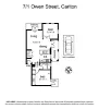 7/1 Owen Street, Carlton, Vic 3053-Floorplan