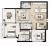 701/17 Parneno Street, Surfers Paradise, Qld 4217-Floorplan