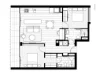 701/75 Palmerston Crescent, South Melbourne, Vic 3205-Floorplan