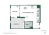 702/543 Elizabeth Street, Melbourne, Vic 3000-Floorplan