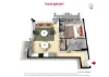 703/1 High Street, Preston, Vic 3072-Floorplan