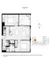 708/139 Boundary Road, North Melbourne, Vic 3051-Floorplan