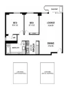 709/181 Exhibition St, Melbourne, Vic 3000-Floorplan