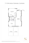 711/198 Harbour Esplanade, Docklands, Vic 3008-Floorplan