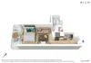 712/1 Balston Street, Southbank, Vic 3006-Floorplan