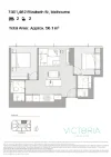 7401/462 Elizabeth Street, Melbourne, Vic 3000-Floorplan
