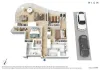 7708/70 Southbank Boulevard, Southbank, Vic 3006-Floorplan