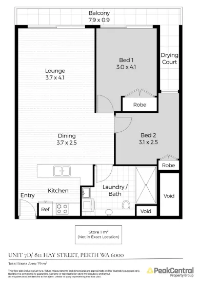 7D/811 Hay Street, Perth, WA 6000-Image