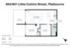 803/601 Little Collins Street, Melbourne, Vic 3000-Floorplan