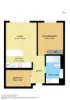 803/610 St Kilda Road, Melbourne, Vic 3000-Floorplan