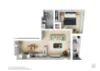 804/3-5 St Kilda Road, St Kilda, Vic 3182-Floorplan