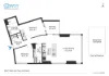 806/9 Waterside Place, Docklands, Vic 3008-Floorplan
