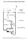 807/39 Appleton Street, Richmond, Vic 3121-Floorplan