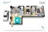 809/1 Chapel Street, Rockdale, NSW 2216-Floorplan