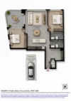 809/88A Christie St, St Leonards, NSW 2065-Floorplan