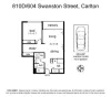 810D/604 Swanston Street, Carlton, Vic 3053-Floorplan
