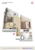 811/100 Harbour Esplanade, Docklands, Vic 3008-Floorplan