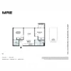 815/52 Park Street, South Melbourne, Vic 3205-Floorplan