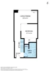 821/572 St Kilda Rd, Melbourne, Vic 3004-Floorplan