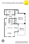 9/1214 Dandenong Road, Murrumbeena VIC 3163-Floorplan