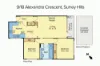 9/18 Alexandra Crescent, Surrey Hills, Vic 3127-Floorplan