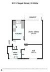 9/51 Chapel Street, St Kilda, Vic 3182-Floorplan