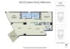 901/55 Queens Road, Melbourne, Vic 3004-Floorplan