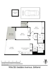906/25 Geddes Avenue, Zetland, NSW 2017-Floorplan
