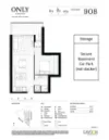 908/1 Ascot Vale Road, Flemington, Vic 3031-Floorplan