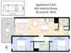 A302/460 Victoria Street, Brunswick, Vic 3056-Floorplan