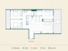 A307/348 Macaulay Road, Kensington, Vic 3031-Floorplan