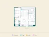A403/348 Macaulay Road, Kensington, Vic 3031-Floorplan