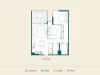 B109/348 Macaulay Road, Kensington, Vic 3031-Floorplan