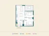 B411/348 Macaulay Road, Kensington, Vic 3031-Floorplan