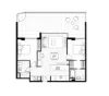 C102/56 Cudgegong Road, Rouse Hill, NSW 2155-Floorplan