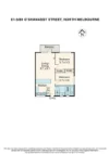 E1-5/89 O'Shanassy Street, North Melbourne, Vic 3051-Floorplan