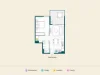 E607/348 Macaulay Road, Kensington, Vic 3031-Floorplan