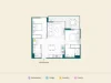 EG08/348 Macaulay Road, Kensington, Vic 3031-Floorplan