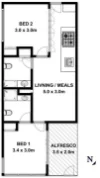 G07/110 Keilor Road, Essendon North, Vic 3041-Floorplan