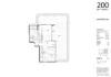 Residence 301/200 East Terrace, Adelaide, SA 5000-Floorplan