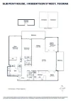 Sub Penthouse, 1 Robertson Street, Toorak, Vic 3142-Floorplan